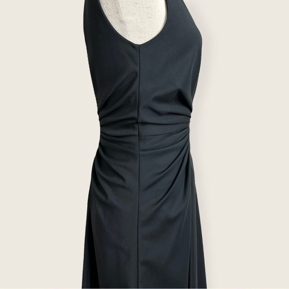 NWT | SPORTMAX | Square Neckline Knee-Length Dress | Black | Size 8 - Picture 8 of 16